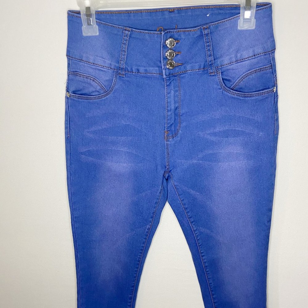 WOMEN'S SKINNY PUSH BUTT BAMBOO JEANS, SIZE: 11\12